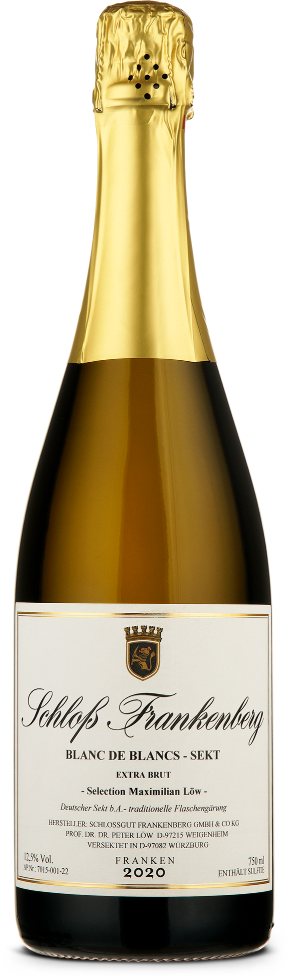 2020 SCHLOSS FRANKENBERG SEKT EXTRA BRUT - SELECTION MAXIMILIAN LÖW -